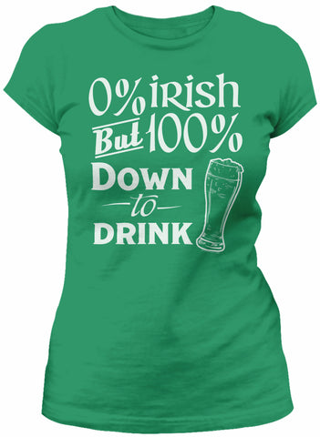 0% Irish, But 100% Down To Get Drunk