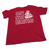 Don't Stop Believing - Christmas T-shirt