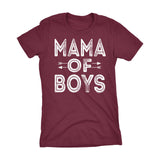 MAMA Of Boys - Mother's Day Mom Son Ladies Fit T-shirt