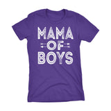 MAMA Of Boys - Mother's Day Mom Son Ladies Fit T-shirt