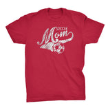 Soccer Mom Sports Tail - Simulated Chalk Distress - Soccer Mom T-shirt